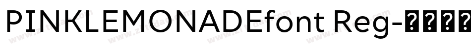 PINKLEMONADEfont Reg字体转换